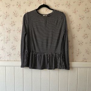 Peplum t shirt